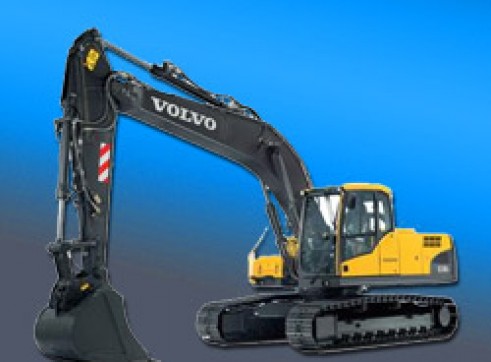 14 Ton Volvo - Steel track excavator 
