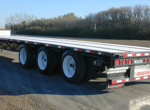 2 Flat Deck trailers  2