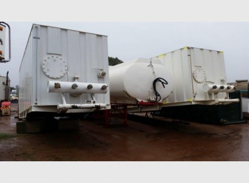 2 x 70,000L Water Storage Containers