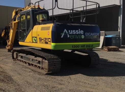 20 tonne excavator hire