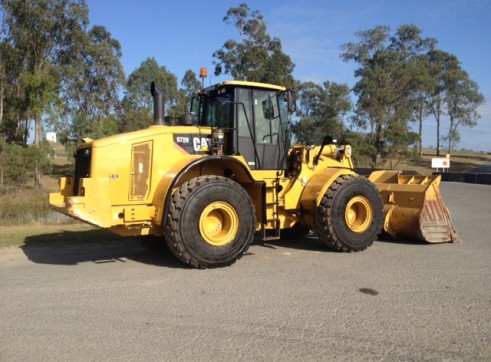 2011 CAT 972H Wheel Loader 2