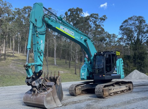 2021 38T Kobelco SK380SRLC - Zero Swing 1