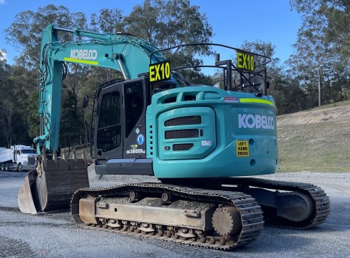 2021 38T Kobelco SK380SRLC - Zero Swing 2