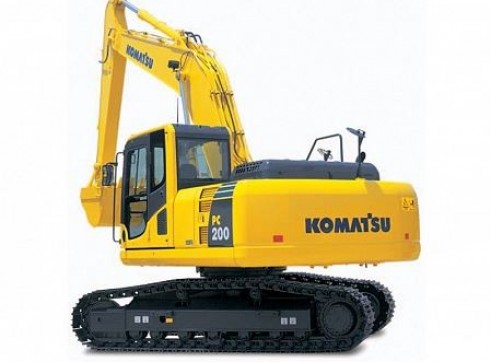 20T Komatsu PC200LC-8 Excavator 1