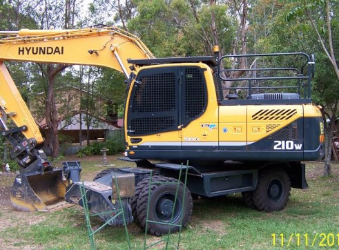 21T Wheeled Excavator 2