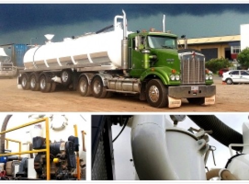 25,000L Semi Vacuum Tanker