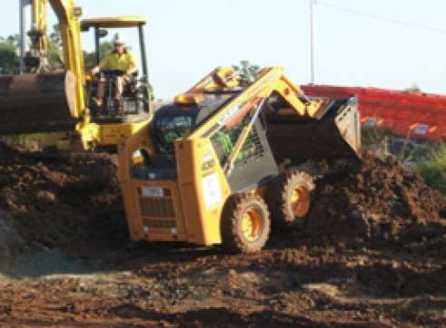 3-4T Excavator & Bobcat Combo 1