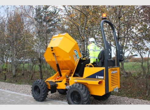 3 Tonne Site Dumper 1