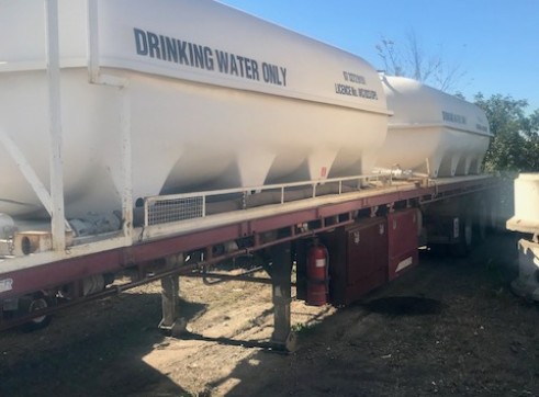 30,000L Potable water trailer