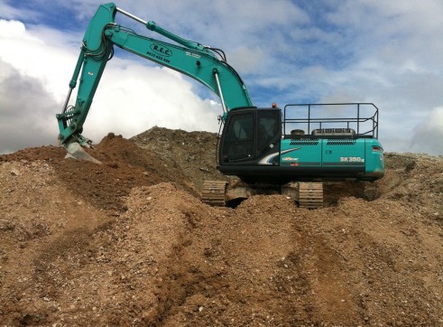 350 kobelco excavator 1