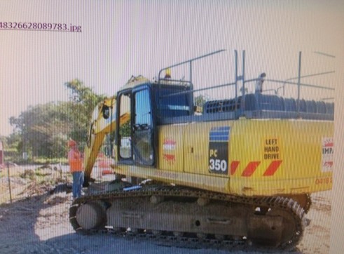 35T Komatsu Excavator