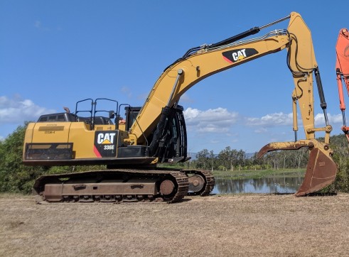 Fleet of Cat 336EL Excavators