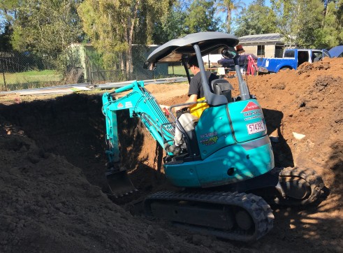 3T Kobelco Excavator Dry Hire 4