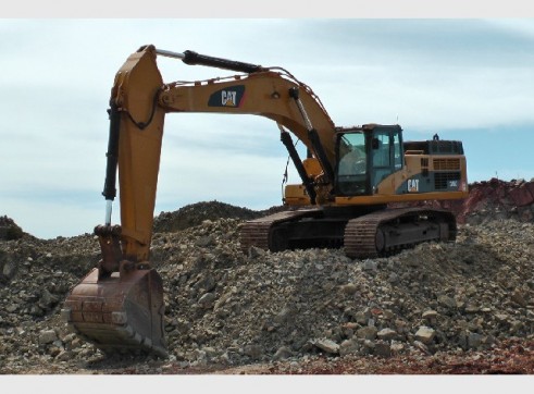 3x CAT 345C Excavator 2