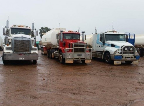 4 x 25,000L Semi Water Trucks