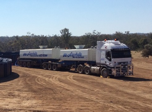 40,000L B-Double Water Tankers x 2
