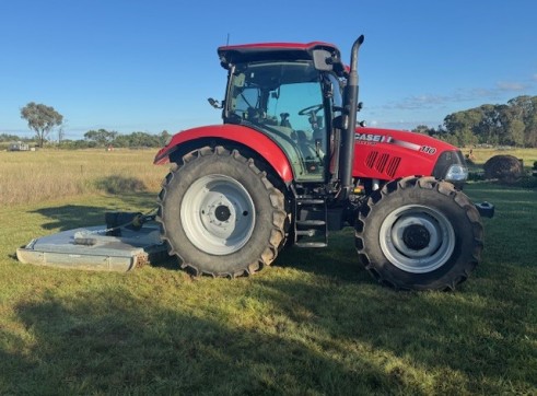 110HP 4WD Tractor & 7ft Slasher 1
