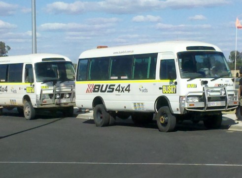 4x4 Toyota Coaster 1