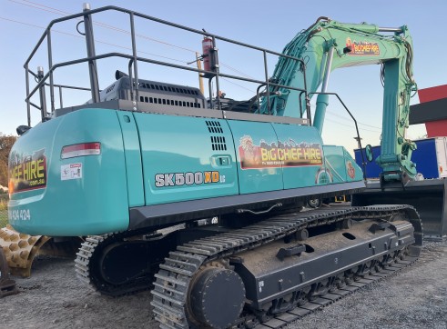 50 ton Kobelco Excavator