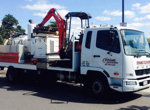 5000L VAC TRUCK WET HIRE 7