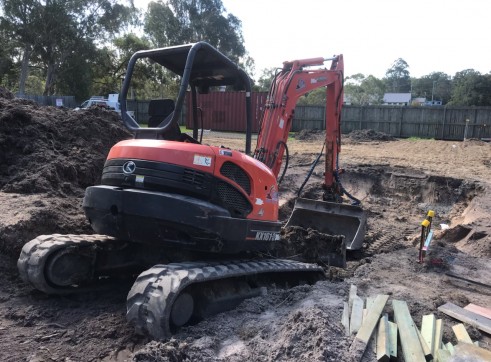 5T Kubota Excavator 2