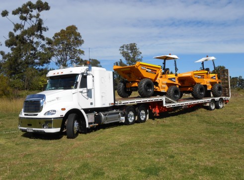 6 Tonne Site Dumper