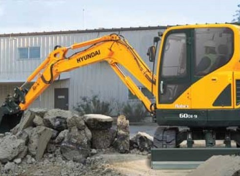 6T Excavator Hyundai R60CR-9 1