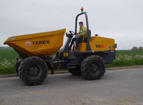 6T Terex TA6S Swivel Site Dumper 2