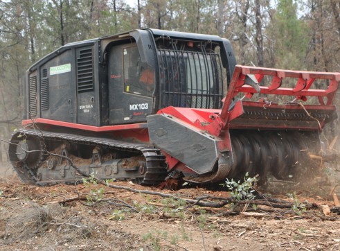 740hp Track Mulcher