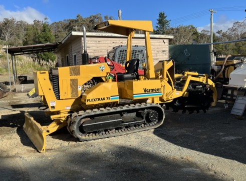 75hp Tracked trencher 1