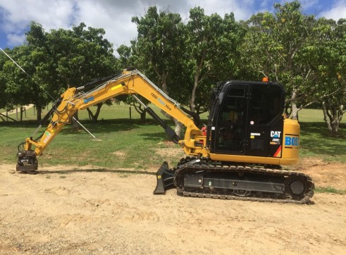 8T Caterpillar Excavator 1