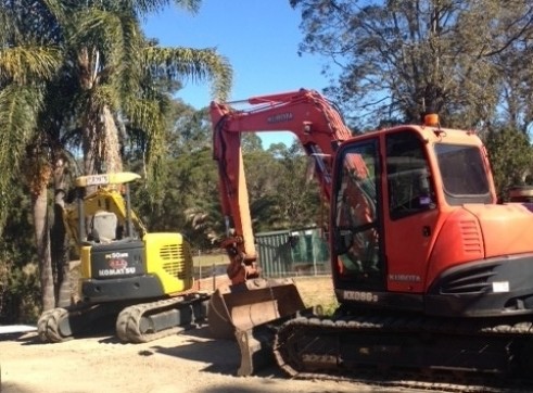 8T Kubota Excavator 1