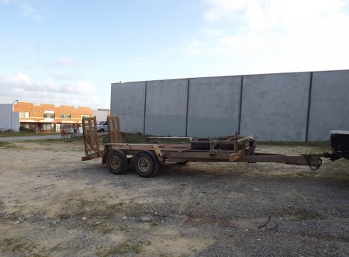 9T Alleyweld Plant Trailer