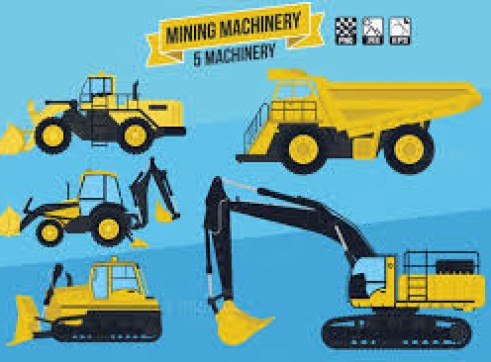 all types of earthmoving machinery