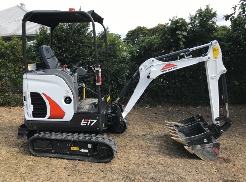 Bobcat E17 excavator Dry Hire 2