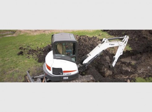 Bobcat E55 Excavator 1