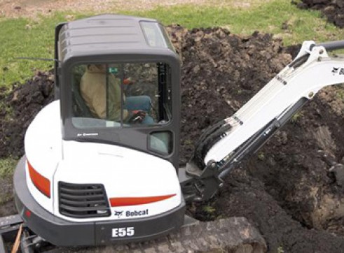 Bobcat E55 Excavator 1