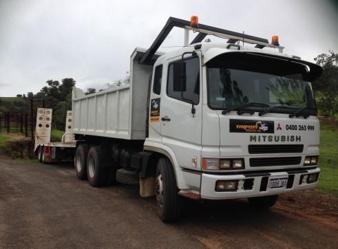 Body Truck Tipper Truck