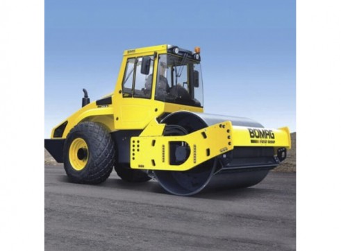 Bomag 15t Single Drum Smooth Roller 3