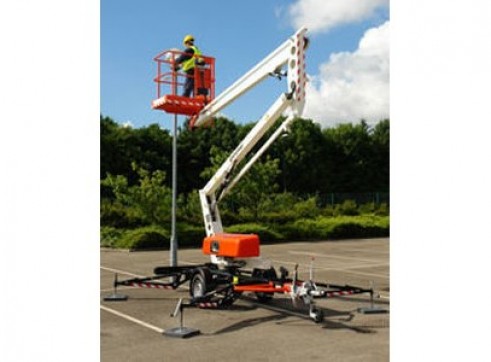 Boom Lift - 10.9m (Trailer Mounted)