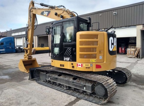 15T Cat 315FL Excavator - zero swing 2