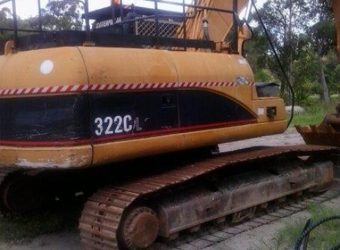 CAT 322 CL EXCAVATOR 6