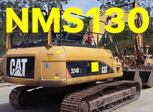 CAT 324D 27 tonne excavator NMS130 1