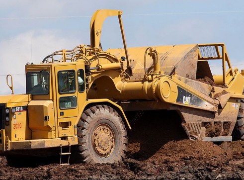 Cat 631G Open Bowl  Scraper