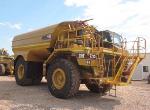 Cat 773D Rigid Water Cart 1