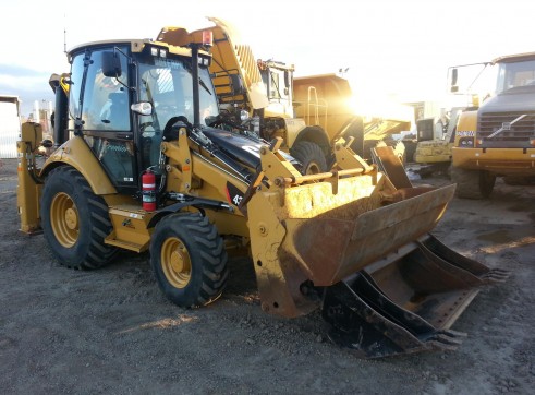 Cat Backhoe