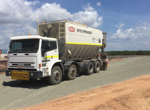 Cement/Lime Spreader Truck 1