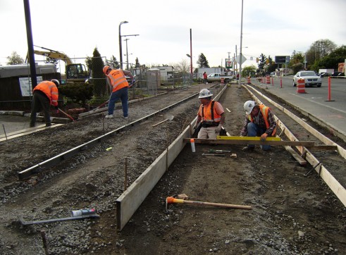 Civil excavation works