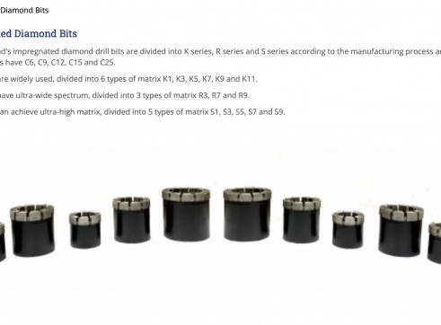 Diamond Drilling Bits