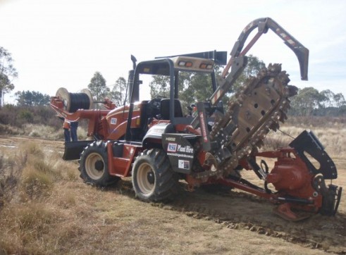 95HP Ditch Witch Vibratory Plough 4